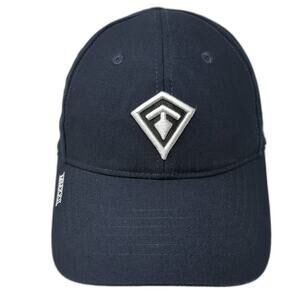 First Tactical MMXXII Strapback Hat Blue XL Embroidered Logo Outdoor